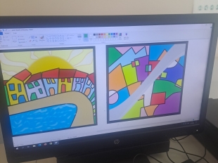 Καλλιτεχνικές Δημιουργίες με τη χρήση γεωμετρικών μοτίβων